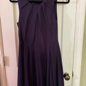 Express Purple Classic. Any and All Occasion fitted bodice, pleated bodice